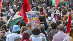 Itali, mijëra njerëz marshojnë në mbështetje të Palestinës dhe Flotiljes Globale "Sumud"