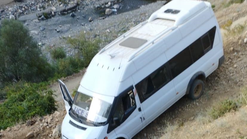 Li Bingolê minibês welgeriya şerampolê, 7 kes birîndar bûn
