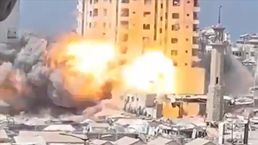 Izrael bombardovao neboder na zapadu Gaze u kojem žive raseljeni Palestinci