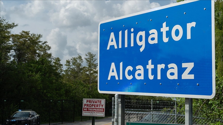 US appeals court temporarily halts judge’s order to shut down 'Alligator Alcatraz'