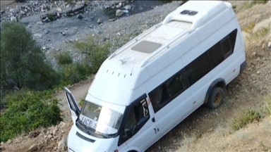 Li Bingolê minibês welgeriya şerampolê, 7 kes birîndar bûn