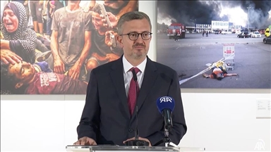 Türkiye's communications director praises Anadolu’s role in documenting Gaza genocide at İstanbul Photo Awards