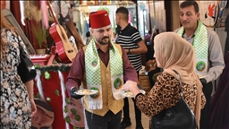 إحياء ذكرى المولد النبوي بسوق قيصرية التاريخي في كركوك
