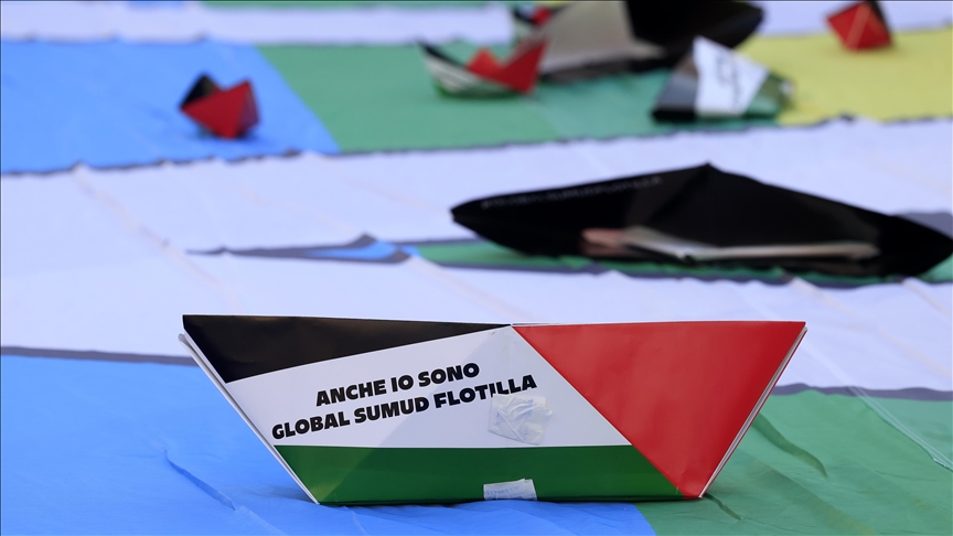 Aid flotilla bound for besieged Gaza delays planned departure from Tunisia to Wednesday