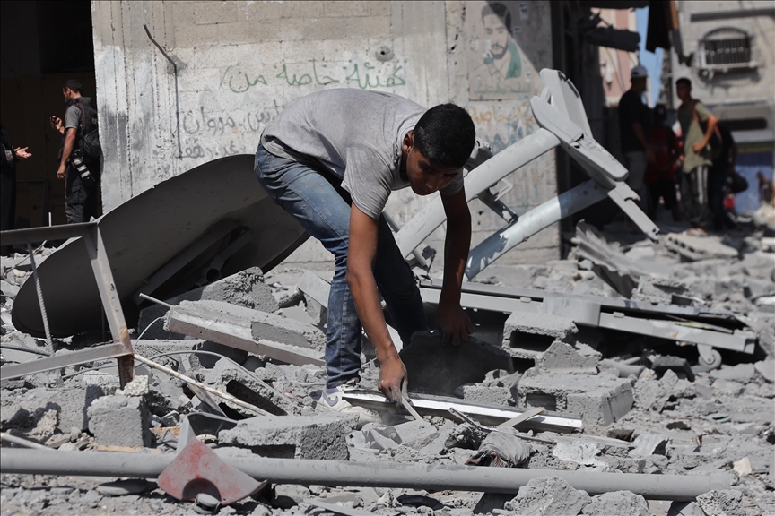 L’armée israélienne a détruit un nouvel immeuble dans la ville de Gaza