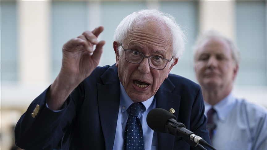 ABD'li Senatör Sanders, İsrail'e sağlanan askeri desteğin durdurulması gerektiğini vurguladı