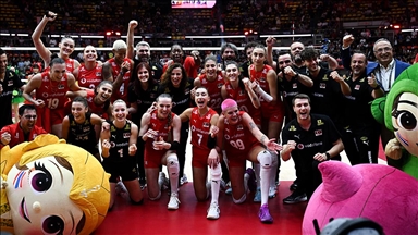 A Milli Kadın Voleybol Takımı, Dünya Şampiyonası'nda tarihinde ilk kez finale yükseldi
