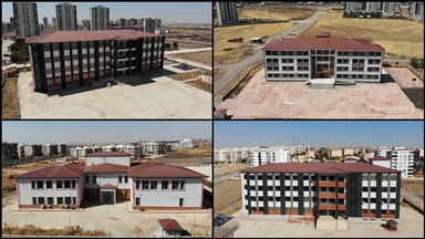 Diyarbakır'da depremin ardından 70 okul inşa edildi, 70'inin yapımı sürüyor