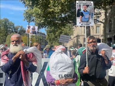 Des milliers de manifestants à Paris contre le « génocide » à Gaza