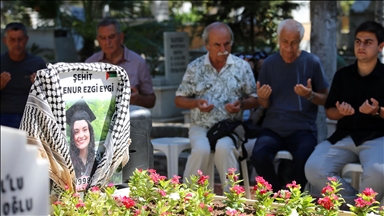 İsrail askerlerince katledilen Ayşenur Ezgi Eygi, vefatının 1. yılında anıldı