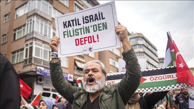 Birçok ilde Küresel Sumud Filosu'na destek yürüyüşü düzenlendi