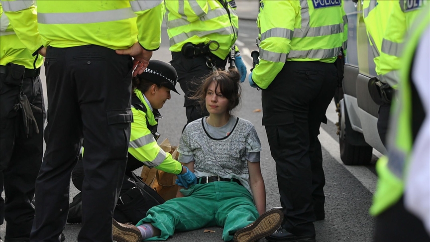 890 arrested at London protest in support of Palestine Action, say police