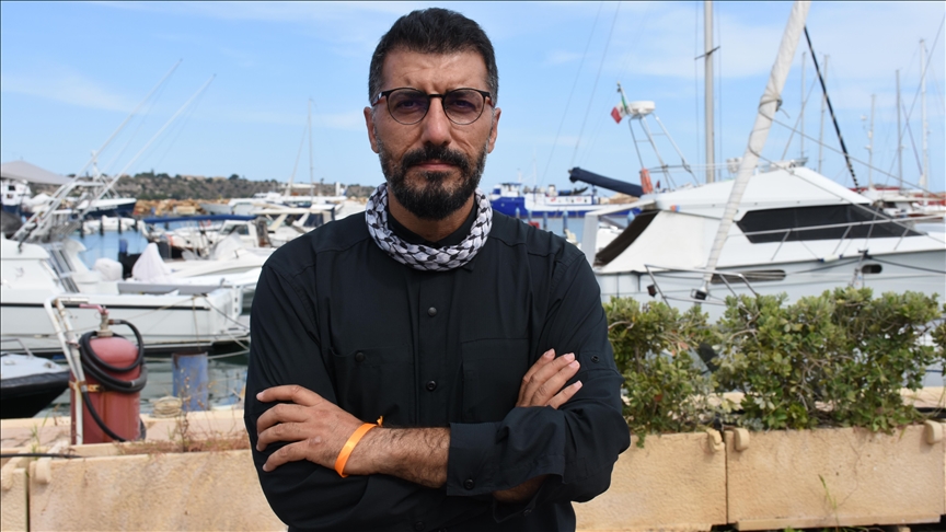 Gazeteci Ersin Çelik, Küresel Sumud Filosu'nda Türk heyetinin güçlü varlık gösterdiğini söyledi