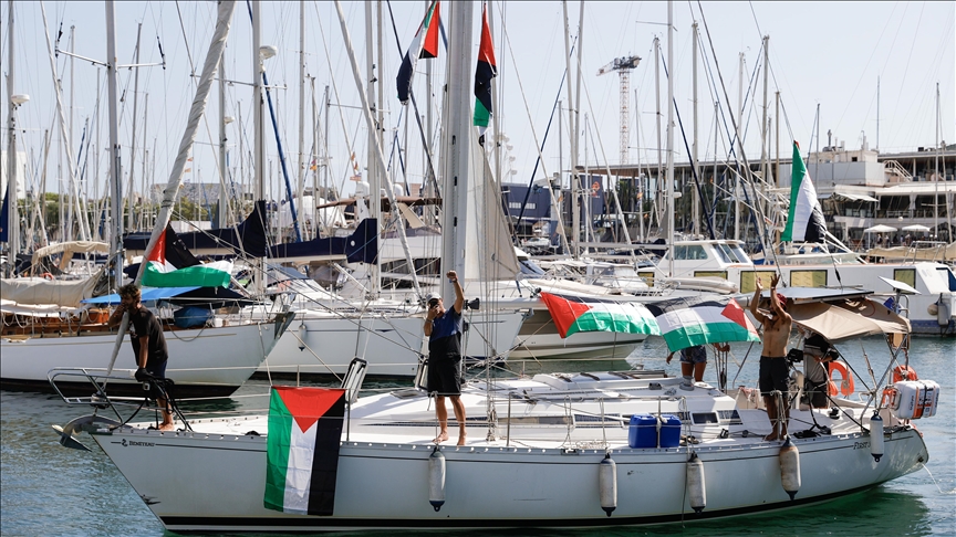 Spanish boats arrive in Tunisia to join Gaza-bound flotilla