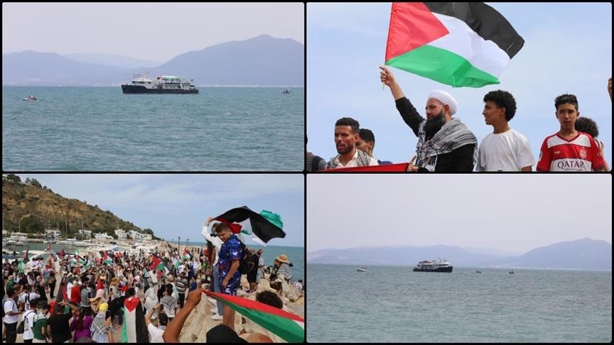أسطول الصمود العالمي يبدأ بالوصول إلى تونس في طريقه إلى غزة