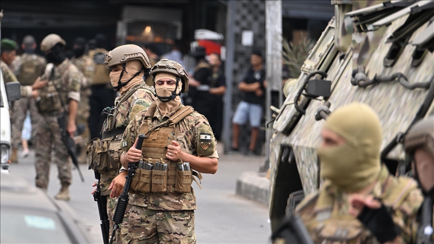 Lebanese minister says army plan for state monopoly of weapons has 5 phases