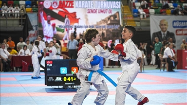 Karateciler, Gazze için tatamiye çıktı