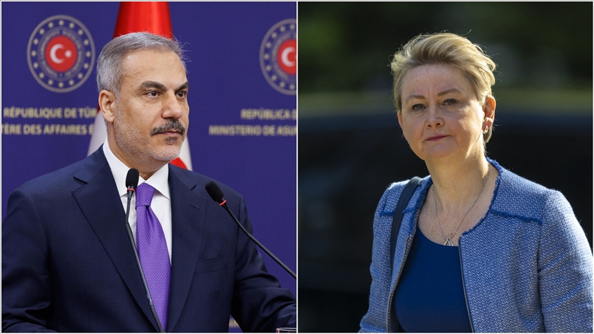 Dışişleri Bakanı Fidan, göreve yeni başlayan İngiliz mevkidaşı Cooper'ı tebrik etti