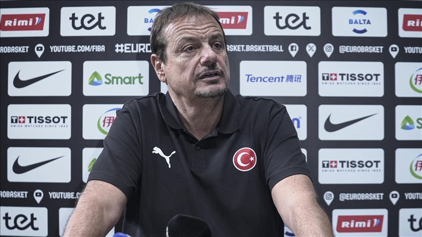 A Milli Basketbol Takımı Başantrenörü Ataman: Yıllar sonra yarı finalde madalya peşinde koşmak için sahaya çıkacağız