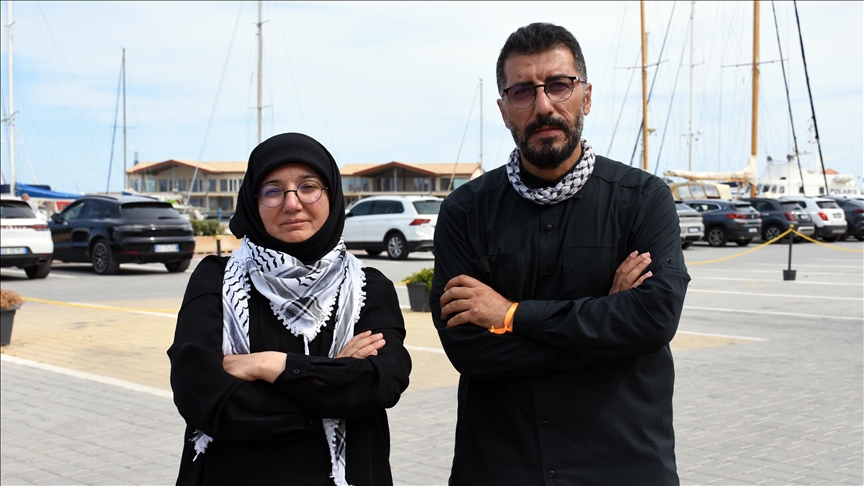 Küresel Sumud Filosu'na İtalya'dan katılacak Türk aktivistler son hazırlıklarını yapıyor