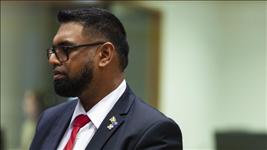 Guyana’s president wins 2nd term in office