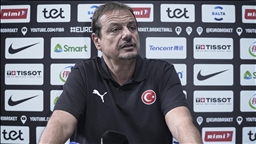 A Milli Basketbol Takımı Başantrenörü Ataman: Yıllar sonra yarı finalde madalya peşinde koşmak için sahaya çıkacağız