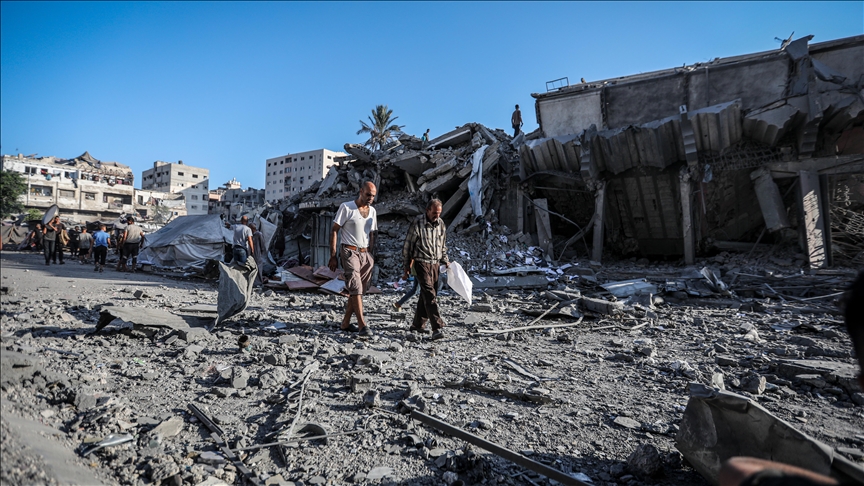 Dozens of families displaced as Israel hits high-rise buildings in Gaza City: UNRWA