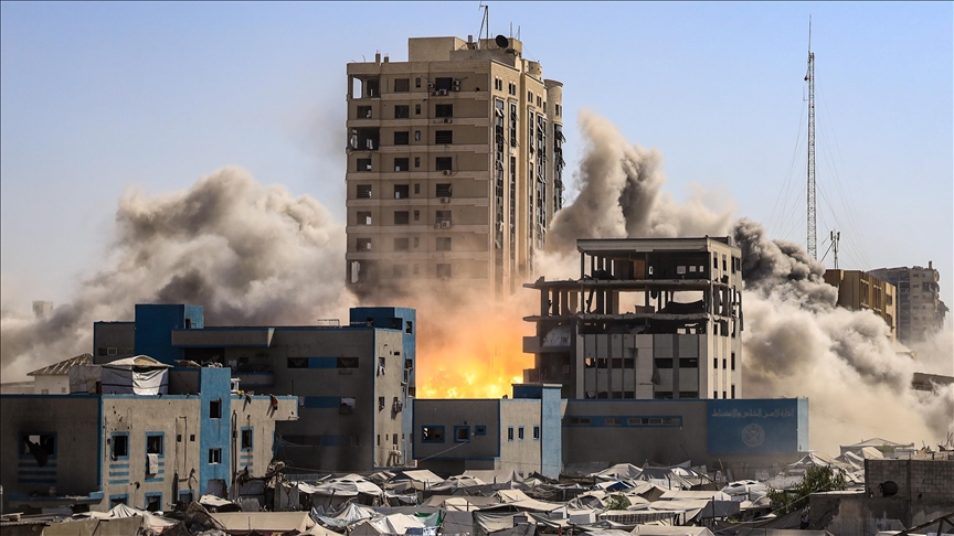 Gaza : Israël bombarde 5 immeubles et 350 tentes au cours des 72 dernières heures