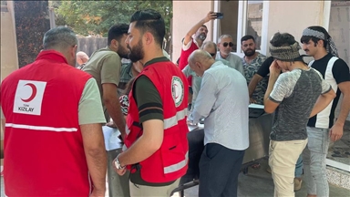 Kızılay'dan Kerkük'teki Türkmenlere gıda yardımı 