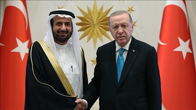 Cumhurbaşkanı Erdoğan, Suudi Arabistan Hac ve Umre Bakanı Rabia'yı kabul etti