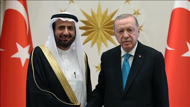 Turkish president receives Saudi Hajj minister in Ankara