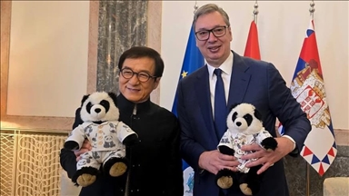 Ambasador EXPO-a Jackie Chan stigao u Beograd, sastao se sa Vučićem