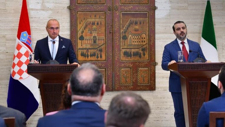 سوريا وكرواتيا تعلنان بدء "فصل جديد" في العلاقات