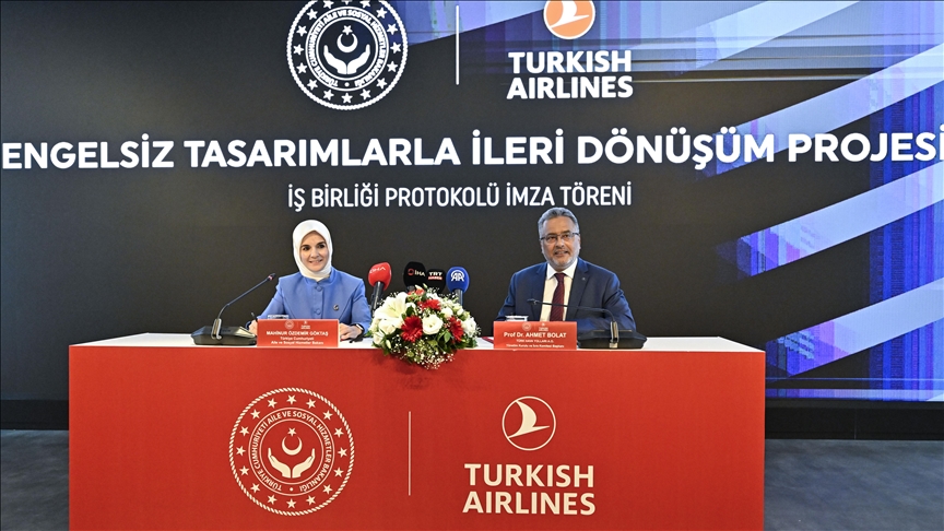 Aile ve Sosyal Hizmetler Bakanlığı ile THY arasında "ileri dönüşüm" protokolü imzalandı