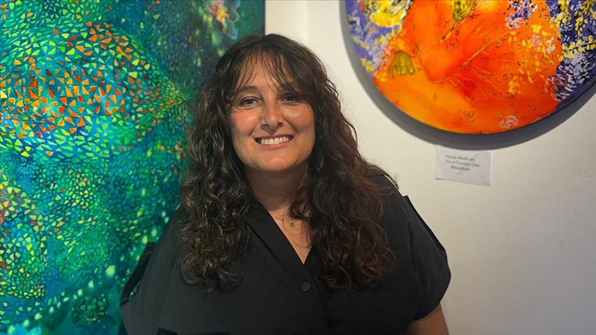 Ressam Pınar Tınç yeni sergisi "Yenilenme"yi anlattı