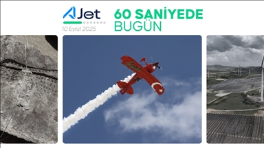 60 saniyede bugün (10 Eylül 2025)