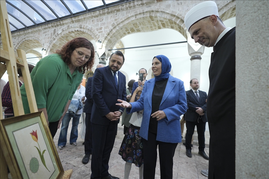U Sarajevu otvorena izložba radova tezhiba poznate turske autorice Ebru Karahan Dalbas