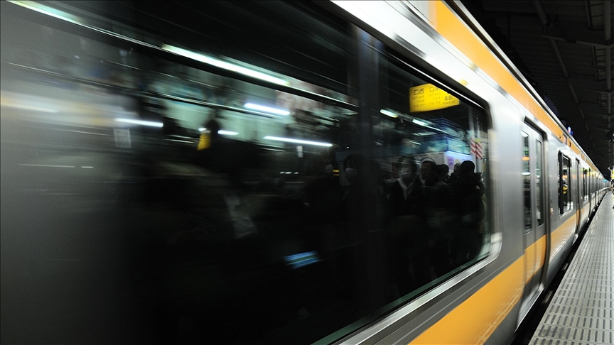 Torrential rain halts train services in Tokyo
