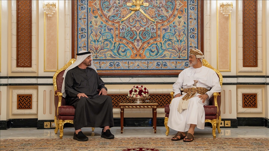 زعيما الإمارات وعمان: اعتداء إسرائيل على قطر تهديد خطير للأمن الإقليمي