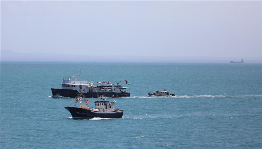 La flottille à destination de Gaza met le cap sur le port tunisien de Bizerte avant un départ prévu vendredi