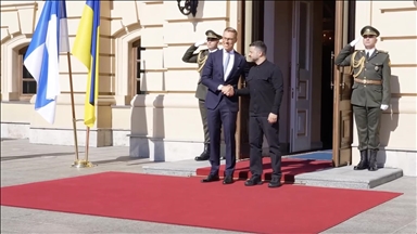 Finnish president visits Kyiv for talks with Zelenskyy