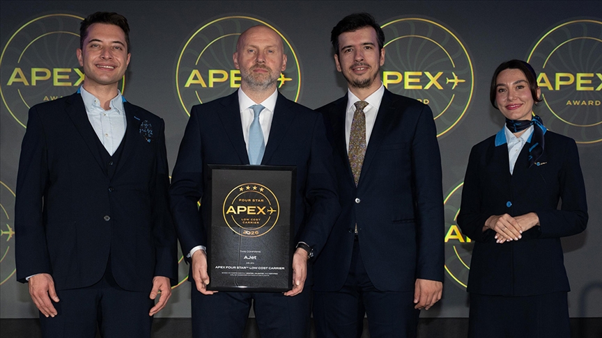 AJet, ikinci kez uluslararası ödüle layık görüldü