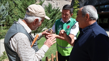 Li Meletiyê cucikekî teyrê teşîrêsk bi birîndarî hat dîtin