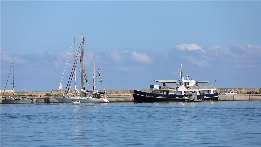 Global Sumud Flotilla’s 1st group of ships sets sail for Gaza