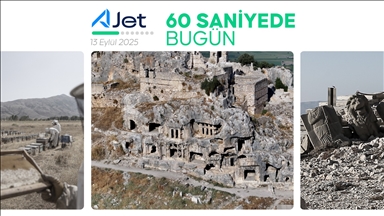 60 saniyede bugün (13 Eylül 2025)