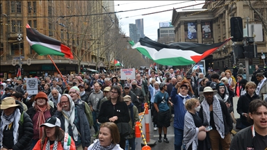 Several protests across Australia over Palestine, corruption, racism