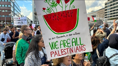 Hundreds march in Sweden to protest Gaza genocide