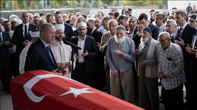 Cumhurbaşkanı Erdoğan, Başdanışmanı Hamdi Kılıç'ın cenaze namazına katıldı
