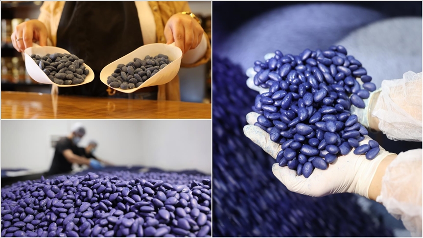 Togg'un yeni modelinin rengine ilham veren lezzet: Mardin mavi badem şekeri