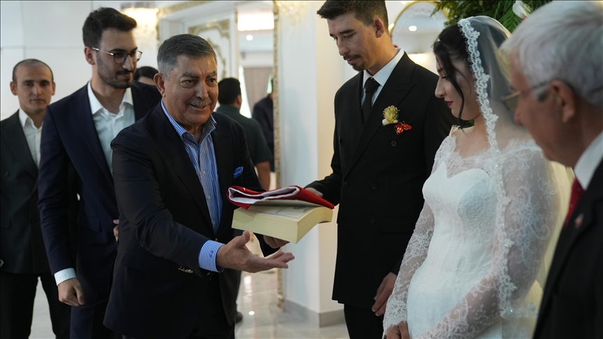 Kırşehirli Dernekler Federasyonundan genç çiftlere "Aile Yılı"na özel destek